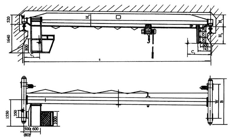 LD型電動(dòng)單梁起重機(jī)