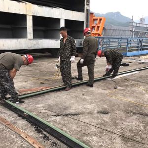 閘門水封更換、改造施工