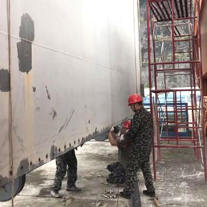 閘門水封更換、改造施工